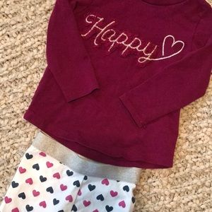 Carter’s outfit: purple